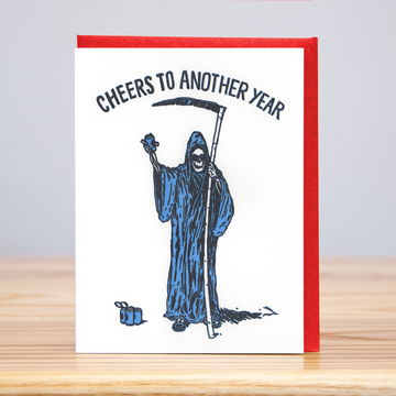 Cheers to Another Year Birthday Card