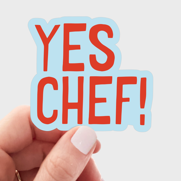 YES CHEF! Sticker