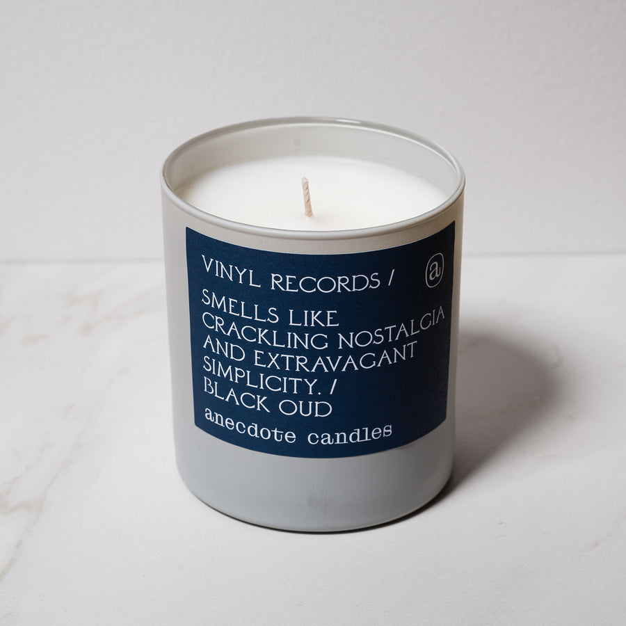 Vinyl Records Candle by Anecdote Candles