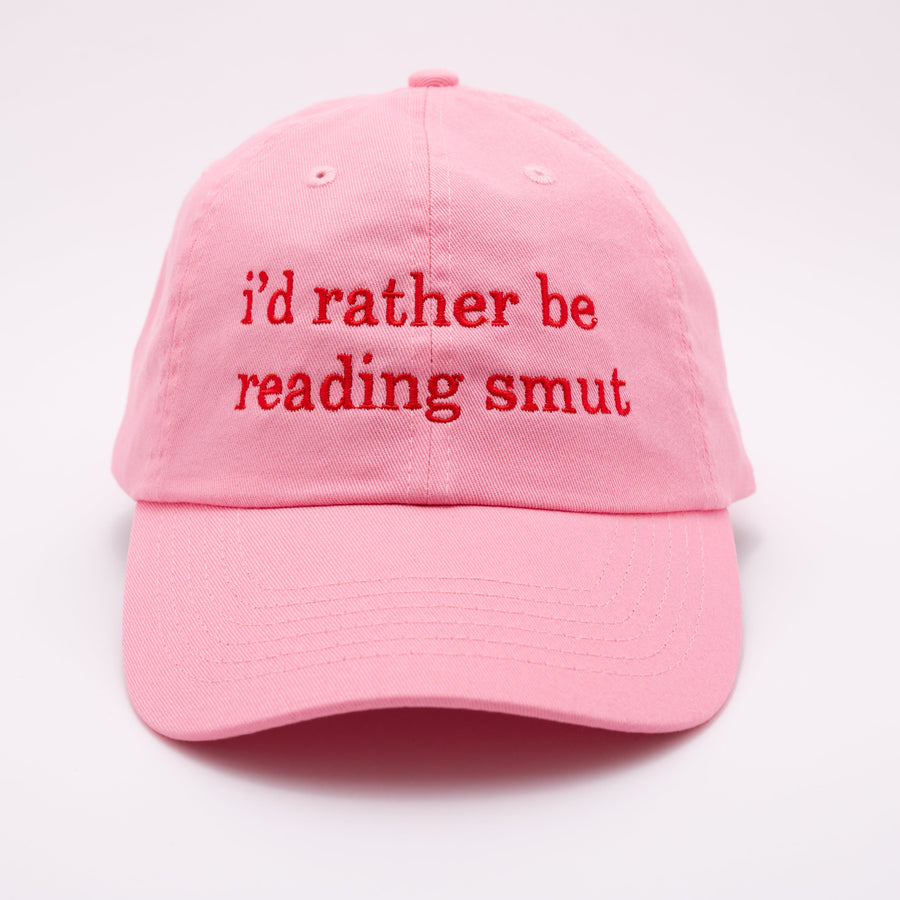 I'd Rather Be Reading Smut Baseball Hat