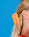 Hot Dog Hair Claw