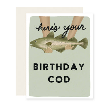 Birthday Cod Card