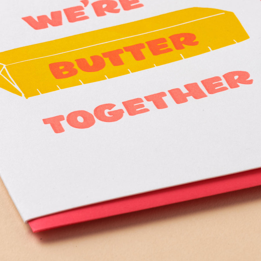 Butter Together Love Card