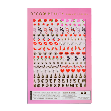 Sugar and Spice Nail Art Stickers