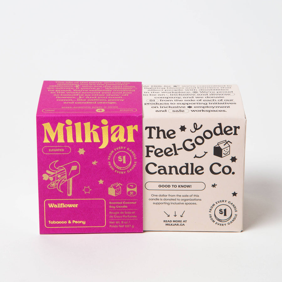 Wallflower Candle by Milk Jar Candle Co