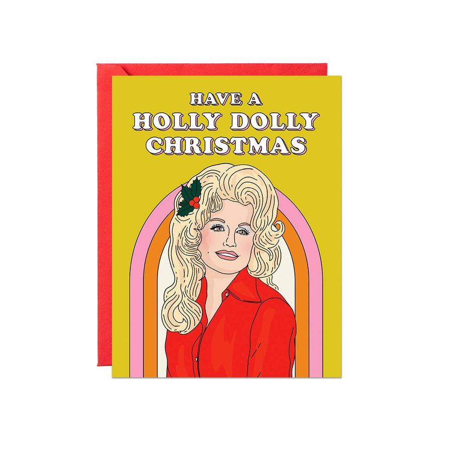 Dolly Country Christmas Card