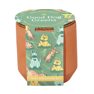 Good Dog Greens Terracotta Pet Grow Kit