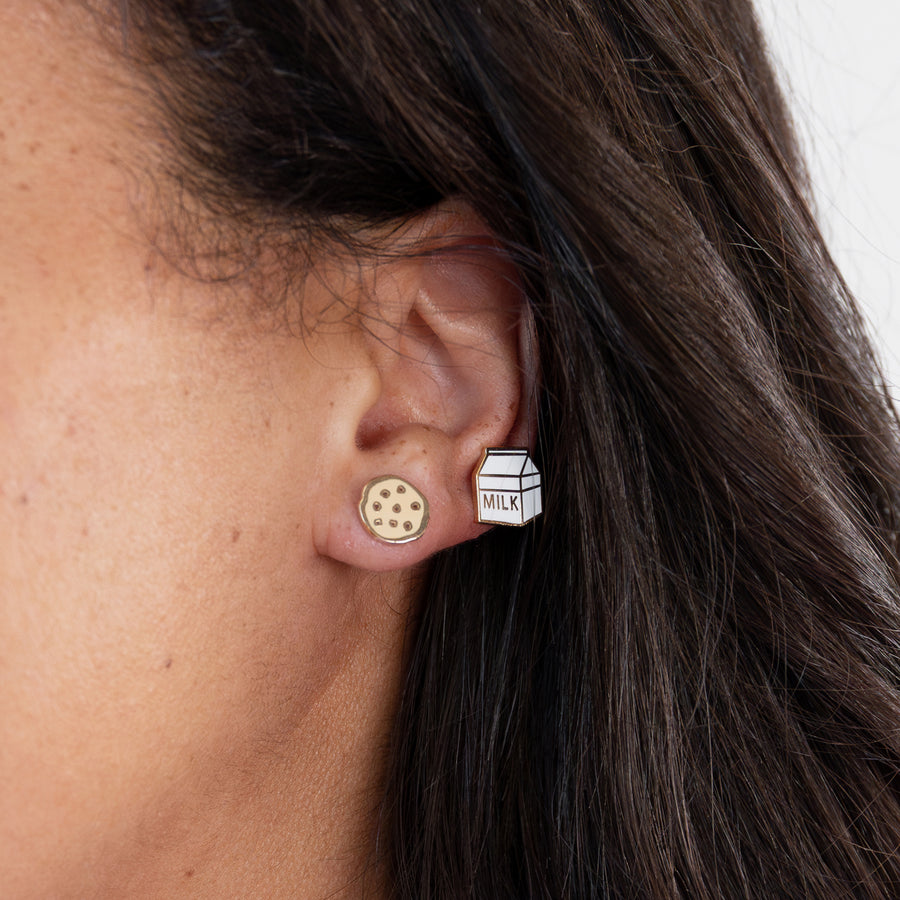 Milk & Cookies Studs