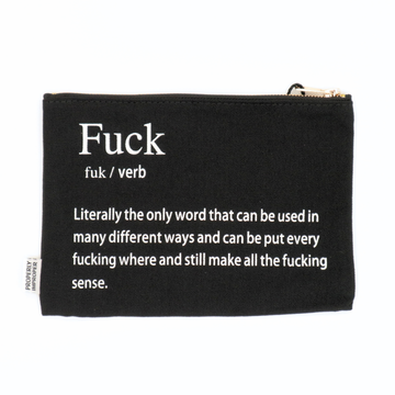 Fuck Canvas Pouch