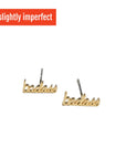 Slightly Imperfect Badass Script Studs