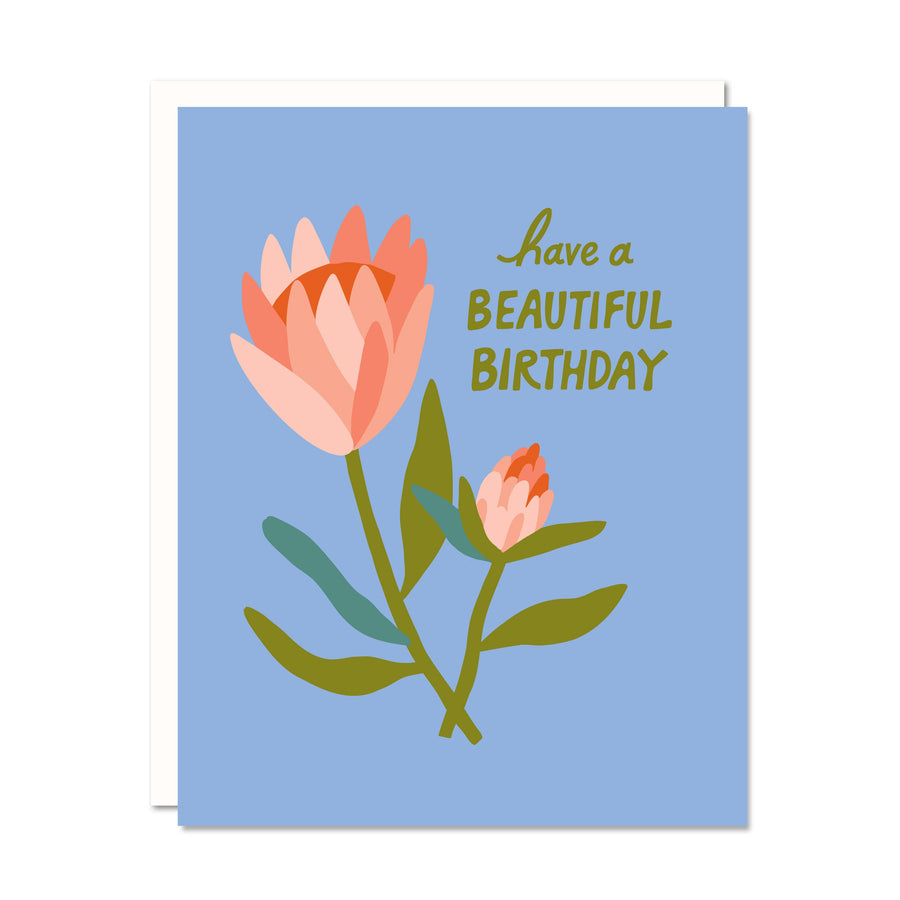 Floral Birthday Card