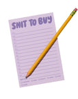 Shit To Buy Notepad