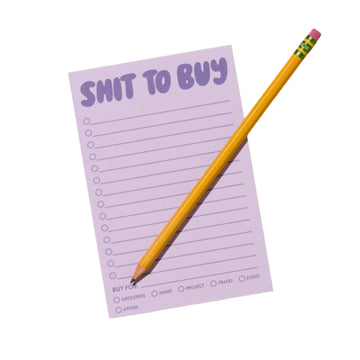 Shit To Buy Notepad