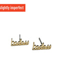 Slightly Imperfect Badass Script Studs