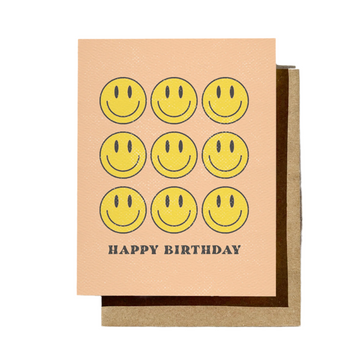 Smiley Birthday Card