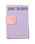 Shit To Buy Notepad