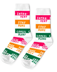 Introvert Crew Socks