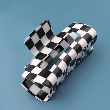Checker Hair Claw
