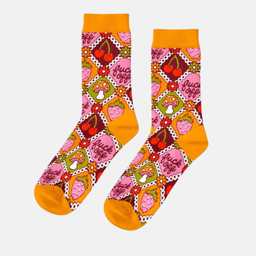 Fuck Off Retro Socks