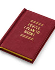 People I Plan To Haunt Tiny Diary