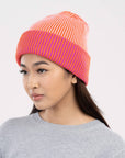 Pinstripe Plush Beanie