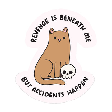 Revenge and Accidents Vinyl Sticker