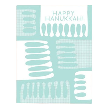 Abstract Hanukkah Card