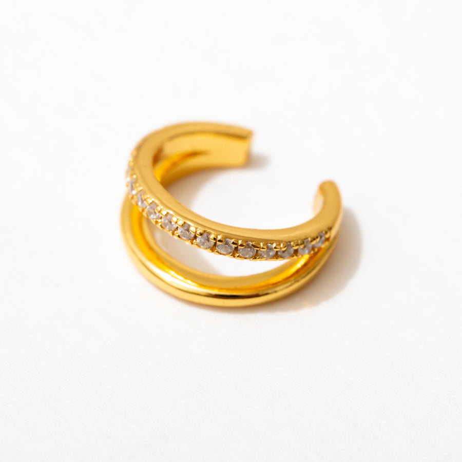 Pavé Hoop Ear Cuff