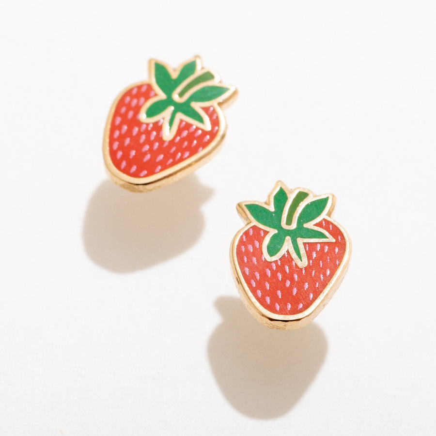 Strawberry Studs