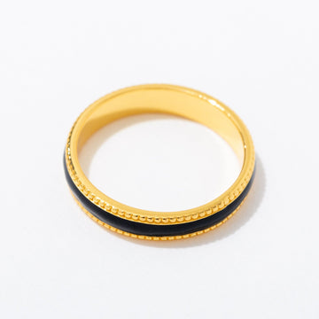 Enamel Eternity Ring