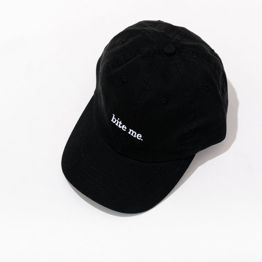 Bite Me Baseball Hat