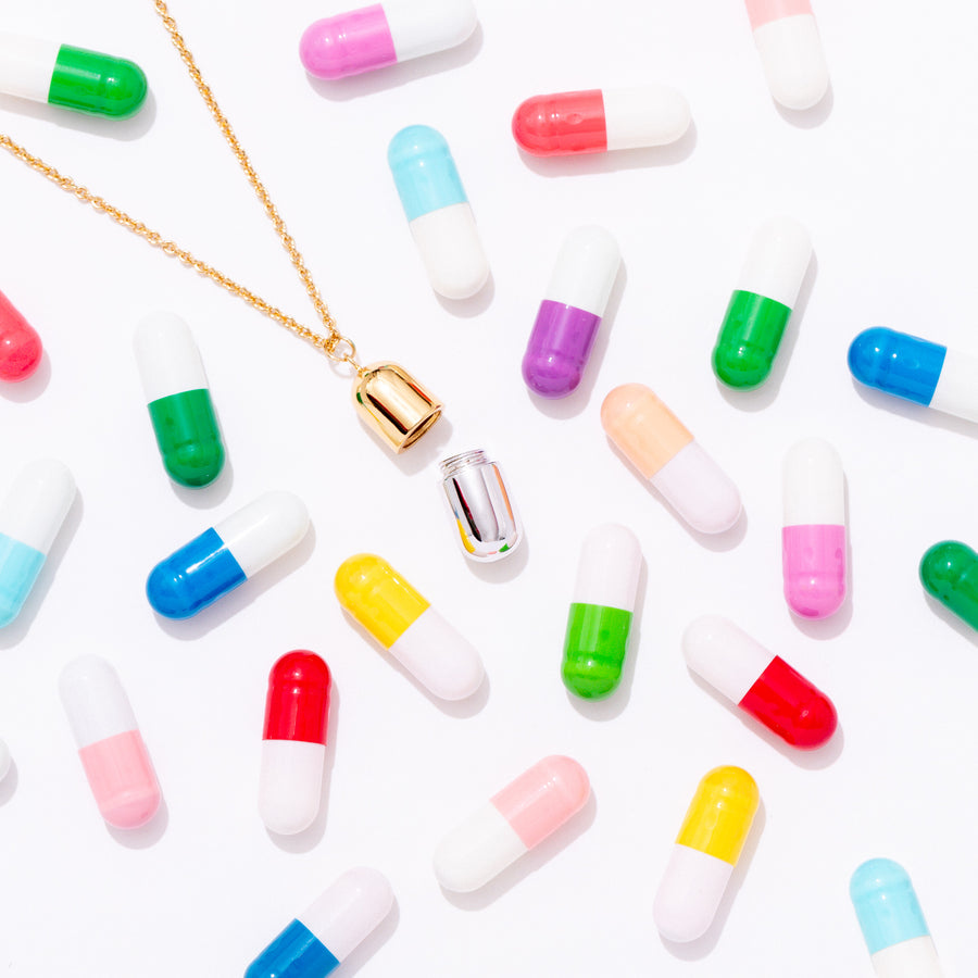 Anja Pill Capsule Necklace