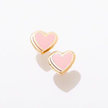 Candy Heart Studs