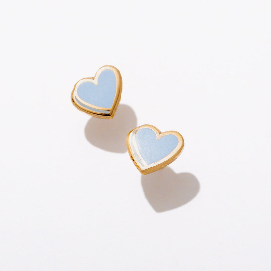 Candy Heart Studs