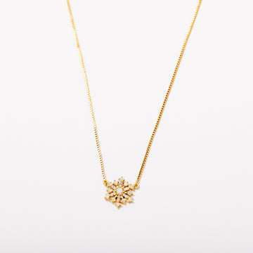 Snow Queen Snowflake Necklace