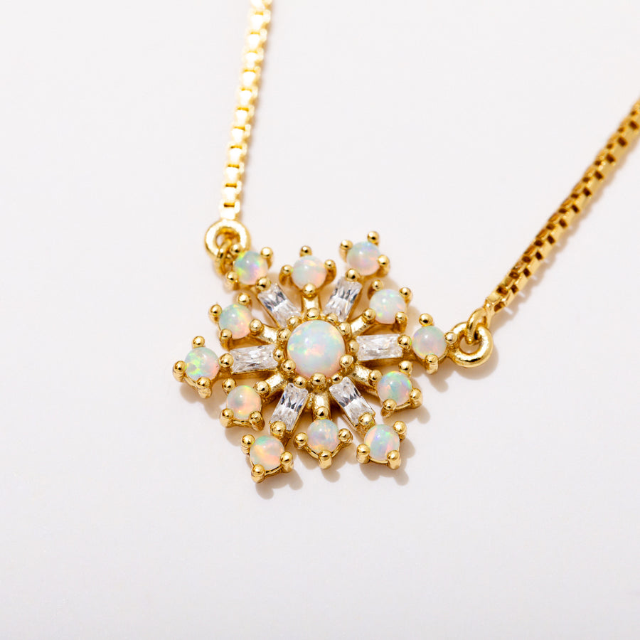 Snow Queen Snowflake Necklace