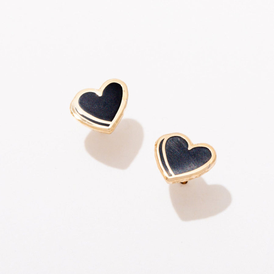 Candy Heart Studs