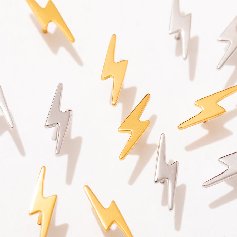 Lightning Bolt Studs