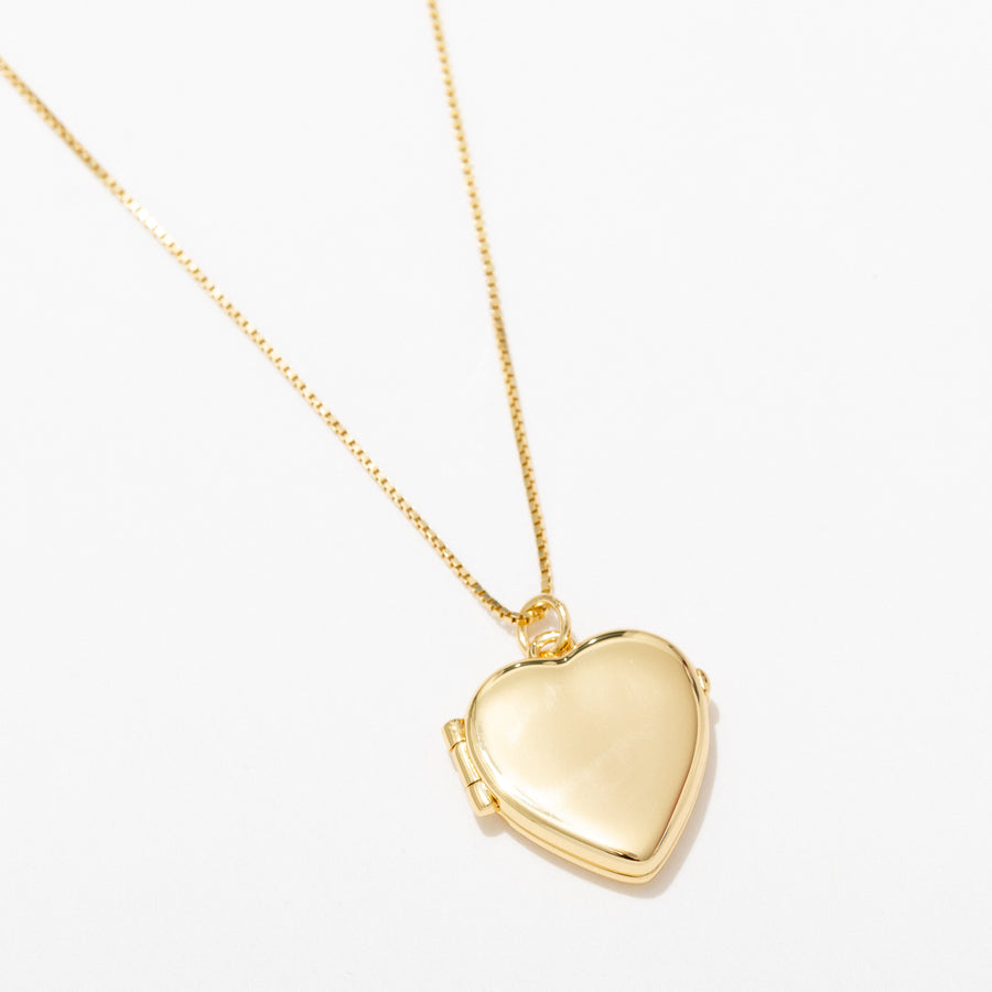 Daphne Heart Locket Necklace