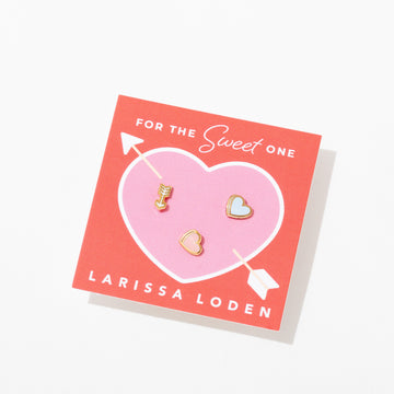 Sweet Heart Studs Set