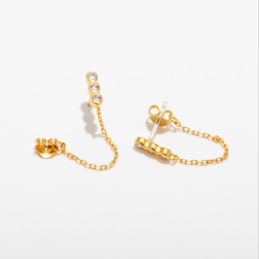 Liza Chain Studs