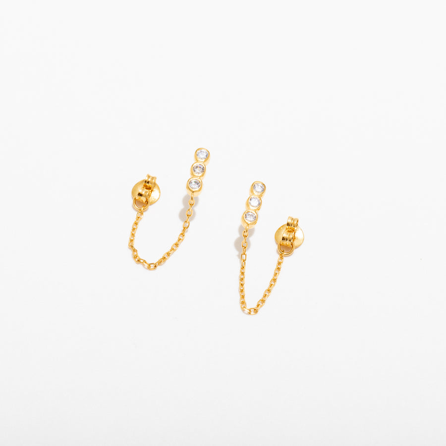 Liza Chain Studs