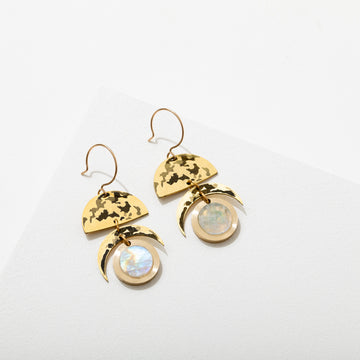 She'll Change – Moon Phases Earrings