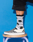 Black Cat Crew Socks