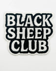Black Sheep Club Embroidered Patch