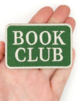 Book Club Embroidered Patch