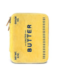 Yellow case with 'Salted Butter' branding on a white background