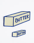 Butter Embroidered Patch