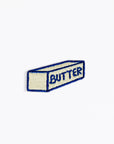 Butter Embroidered Patch