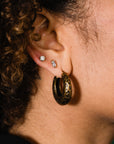 CZ Baguette Studs